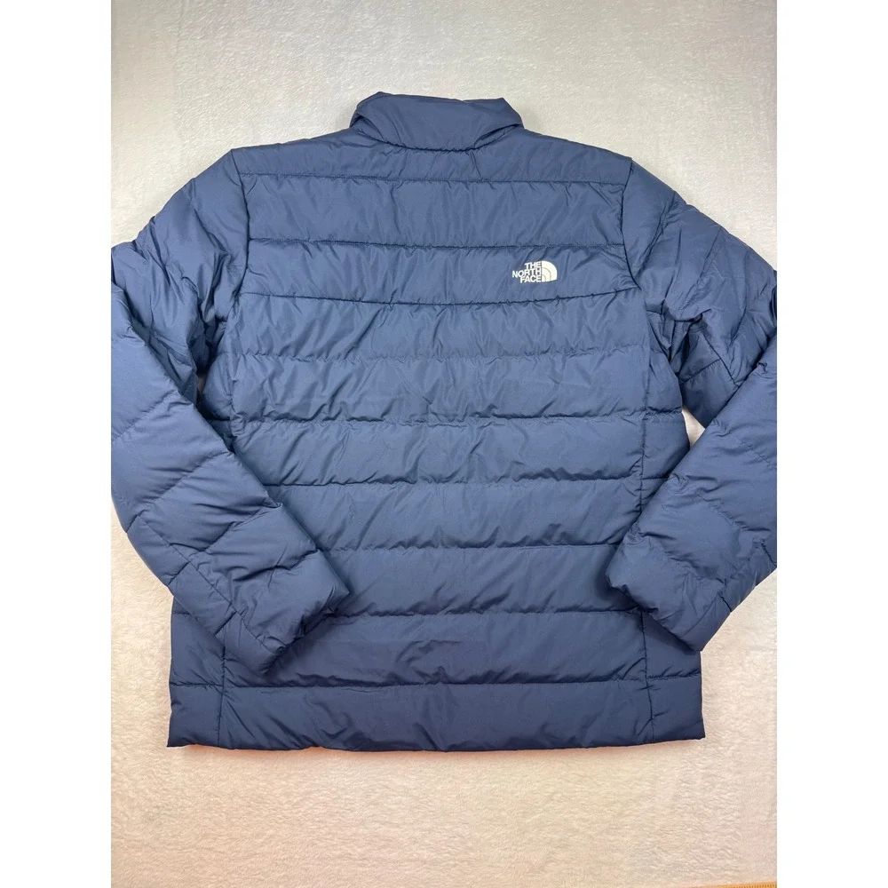 The North Face Mens Aconcagua 2 Jacket Shady Blue Down Puffer XL NF0A4GV-XL